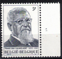 BELGIQUE      Planche N° 1  N° 1965 ** Neuf Sans Charnière - 1971-1980