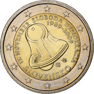 Slovaquie, 2 Euro, Revolution, 2009, Kremnica, SPL, Bimétallique, KM:107 - Slovacchia