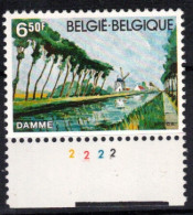 BELGIQUE      Planche N° 2  N° 1977 ** Neuf Sans Charnière - 1971-1980