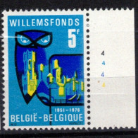BELGIQUE      Planche N° 4  N° 1796 ** Neuf Sans Charnière - 1971-1980