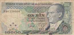 BANCONOTA TURCHIA 10000 LIRA VF (VX988 - Turkey