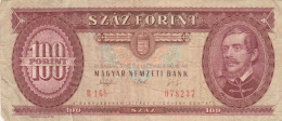 BANCONOTA 100 FIORINI UNGHERIA VF (VX984 - Hungary