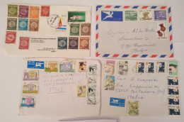 4 LETTERE ISRAELE (VX473 - Storia Postale