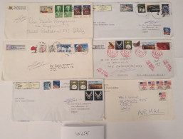 6 LETTERE USA - STATI UNITI (VX455 - Cartas & Documentos