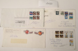 4 LETTERE CANADA (VX432 - Storia Postale