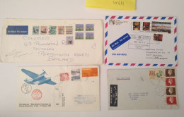 4 LETTERE CANADA (VX431 - Brieven En Documenten