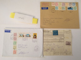 2 LETTERE+1 PACCHI FINLANDIA  (VX421 - Briefe U. Dokumente