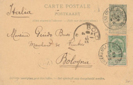 INTERO POSTALE 1895 BELGIO (VX193 - Altri & Non Classificati