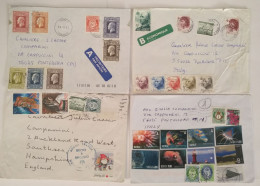 4 LETTERE NORVEGIA (VX140 - Cartas & Documentos