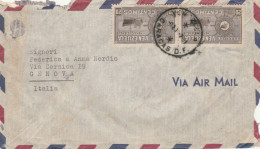 LETTERA 1951 DA VENEZUELA PER ITALIA (VX130 - Venezuela