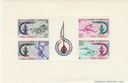 FOGLIETTO NUOVO NUOVA CALEDONIA 1966 (VX15 - Ungebraucht