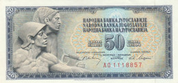 BANCONOTA JUGOSLAVIA 50 VF (VX1561 - Yougoslavie