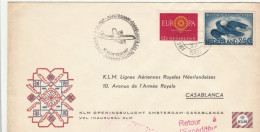 LETTERA 1960 OLANDA ARRIVO CASABLANCA (VX1423 - Lettres & Documents