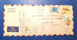 1 ENVELOPPE + TIMBRES Du LIBAN Affranchi  Année 1968  - N° 16 - Lebanon