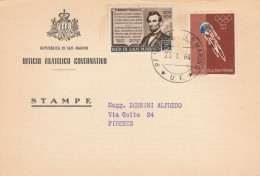LETTERA 1964 SAN MARINO (XM481 - Cartas & Documentos