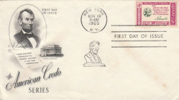 FDC 1960 STATI UNITI AMERICAN CREDO  (XM401 - 1951-1960