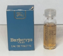 BURBERRYS Eau De Toilette EDT 5 Ml - Vintage Parfum - Miniaturas Hombre (en Caja)