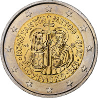 Slovaquie, 2 Euro, Cyrille, Methode, 2013, Kremnica, SPL, Bimétallique, KM:128 - Slovaquie