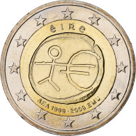 République D'Irlande, 2 Euro, 10 Ans De L'Euro, 2009, Sandyford, SPL - Ireland