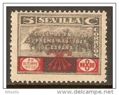 LOTE 1892  ///  SEVILLA  FESOFI Nº 54  NUEVO ** MNH - Liefdadigheid