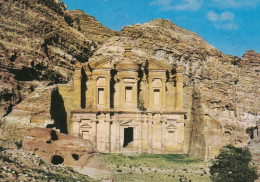 CARTOLINA  PETRA,GIORDANIA-VIEW OF EDDEER AT PETRA-NON VIAGGIATA (1990) - Jordanië