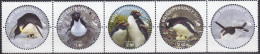 ROSS DEP. 2014 Penguins Of Antarctica, Set Of 5 In Strip MNH - Pinguine