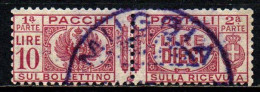 ITALIA REGNO - 1930 - 10 LIRE - USATO - Postpaketten