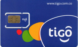 Lote TT220, Colombia, Tarjeta Telefonica, Phone Card, Tigo, SIM Card, Chip Ericsson ICCID, 2011 - Kolumbien