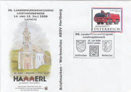 AUSTRIA Cover 126,firemen - Sapeurs-Pompiers