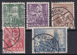 DENMARK 1936 - Canceled - Mi 228-232 - Gebraucht