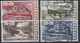 DENMARK 1976 - Canceled - Mi 611-614 - Complete Set! - Used Stamps