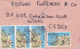 GHANA--1978 - Lettre AFLAO A  Pour POITIERS-86 (France) ..timbres Sur Lettre...cachet - Ghana (1957-...)