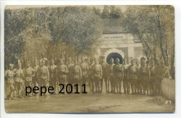 Carte Photo Originale Militaria - KEHL (près De Strasbourg) - FORT KIRCHBACH - Soldats, Militaires - Photo Boisson - Kehl
