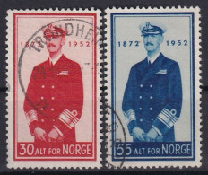 NORWAY 1952 - Canceled - Mi 376, 377 - Oblitérés