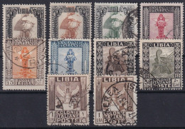 LIBIA 1921 - Canceled - Sc# 20-27, 29, 29 - Libye