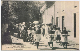 Cpa..47..NOTRE DAME DE BON ENCONTRE..LOT ET GARONNE..LA PROCESSION.. - Bon Encontre