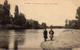 S50-077 Appoigny - Les Bords De L'Yonne - Sur La Grève - Appoigny