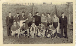 Morville Photo Carte Equipe De Football  - Florennes