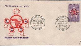 Mali - FDC - N°9 - Cooperation Technique - Malí (1959-...)