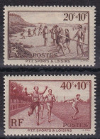 FRANCE 1937 - MLH - YT 345, 346 - Unused Stamps