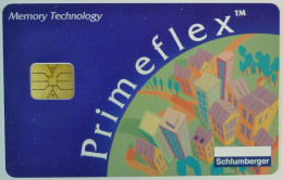 FRANCE - Chip - Schlumberger - Smart Card - Primeflex - Memory Technology - Sonstige & Ohne Zuordnung