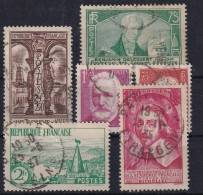 FRANCE 1935 - Canceled - YT 301-306 - Used Stamps
