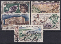 A.O.F. 1958 - Canceled - YT 22-27 - Used Stamps