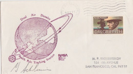 Antarctique, Lettre Obl. Pole BR New York Le 21 Nov 75 + Cachet South Pole Cracking Station Et Signature - Covers & Documents