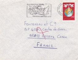 MADAGASCAR--1977-- Lettre De TANANARIVE  Pour POITIERS-86 (France)....timbre   Seul Sur Lettre....... - Madagaskar (1960-...)