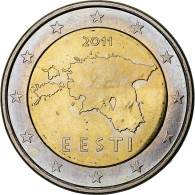 Estonie, 2 Euro, 2011, Vantaa, SPL, Bimétallique, KM:68 - Estonie