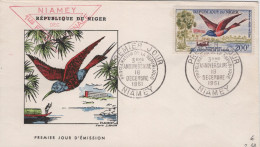 Niger - FDC - PA N°21 - Oiseau - Foire Nationale - Níger (1960-...)