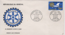Senegal - FDC - N°325 - Rotary - Sénégal (1960-...)