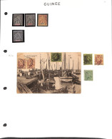 GUINEE  Colonie  + République  - Collection Neufs X Et Xx , Oblitérés -  Voir Tous Les Scans (cla 102) - Collections (sans Albums)
