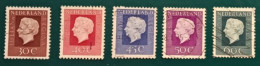 1972 Michel-Nr. 975-979A Gestempelt (DNH) - Used Stamps